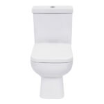 Kit Vaso Sanitário com Caixa Acoplada e Assento Branco Duplo Acionamento 3/6L Vertical Lyon Plus Sensea - Imagem 3