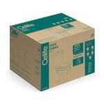 Kit Vaso Sanitário com Caixa Acoplada e Assento Branco Duplo Acionamento 3/6L Vertical City Celite - Imagem 7