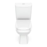 Kit Vaso Sanitário com Caixa Acoplada e Assento Branco Duplo Acionamento 3/6L Vertical City Celite - Imagem 4