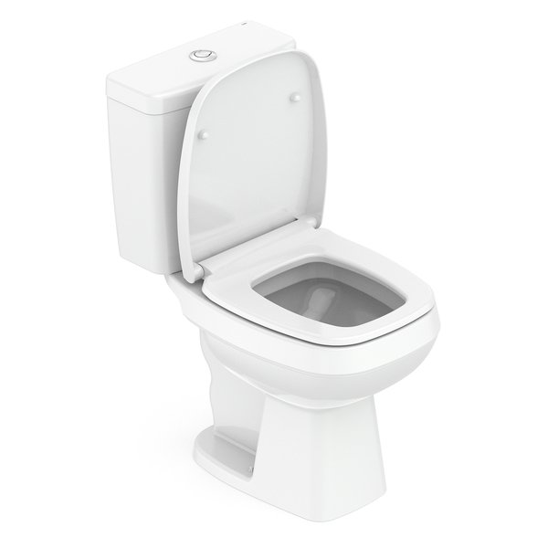 Kit Vaso Sanitário com Caixa Acoplada e Assento Branco Duplo Acionamento 3/6L Vertical City Celite - Imagem 6