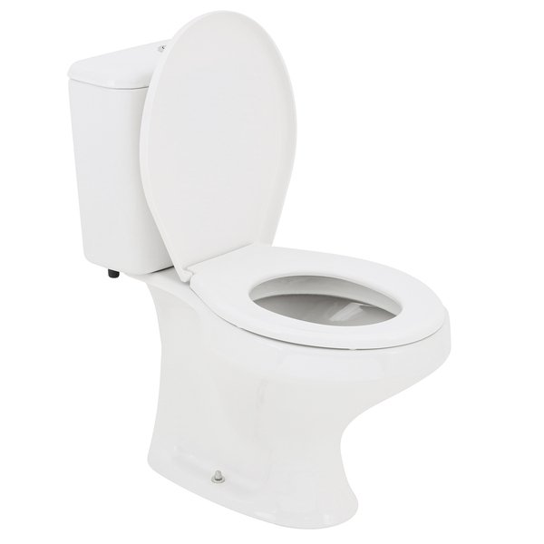 Kit Vaso Sanitário com Caixa Acoplada e Assento Branco Duplo Acionamento 3/6L Saída Vertical Ravena Deca - Imagem 4