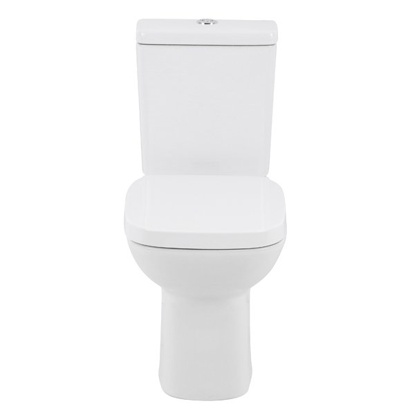 Kit Vaso Sanitário com Caixa Acoplada e Assento Branco Duplo Acionamento 3/6L Saída Vertical Square Roca - Imagem 4