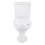 Kit Vaso Sanitário com Caixa Acoplada e Assento Branco Duplo Acionamento 3/6L Saída Vertical Saveiro Celite - Imagem 4