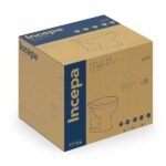 Kit Vaso Sanitário com Caixa Acoplada e Assento Kids Incepa Branco Brilhante. - Imagem 6