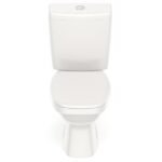 Kit Vaso Sanitário Com Caixa Acoplada E Assento Like Celite Pergamon Brilhante - Imagem 4