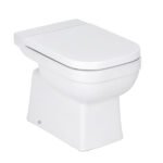 Kit Vaso Sanitário Convencional com Assento Branco Saída Vertical Elite Celite