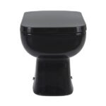 Kit Vaso Sanitário Convencional com Assento Preto Saída Vertical Misti Icasa - Imagem 4