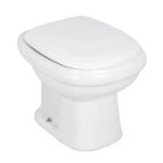 Kit Vaso Sanitário Convencional com Assento Branco Saída Vertical Sabatini Icasa