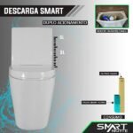 Vaso Sanitário Caixa Acoplada Monobloco Smart Plus - Imagem 4
