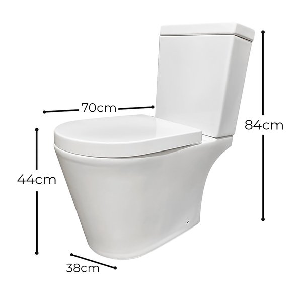 Vaso Sanitário com Caixa Acoplada Confort Premium - Smart Norte - Imagem 9