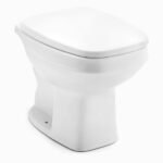 Vaso Sanitário Convencional Com Assento Soft Close City Celite Branco Brilhante - Imagem 5