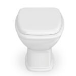Kit Vaso Sanitário Convencional com Assento Branco Saída Vertical Fit Plus Celite - Imagem 3