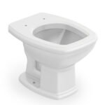 Kit Vaso Sanitário Convencional com Assento Branco Saída Vertical Fit Plus Celite