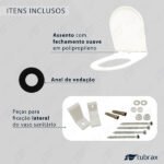 Vaso Sanitário Convencional Modelo Virentis Tubrax - VAB0030-C - Imagem 6