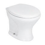 Kit Vaso Sanitário Convencional para Descarga de Parede com Assento Saída Vertical Infantil Branco Icasa