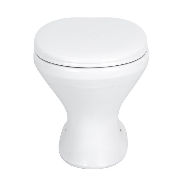 Kit Vaso Sanitário Convencional para Descarga de Parede com Assento Saída Vertical Infantil Branco Icasa - Imagem 4