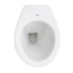 Vaso Sanitário Especial (PNE) Branco Saída Vertical Acesso sem Aba Frontal Celite - Imagem 5