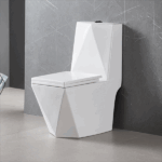 Vaso Sanitário Monobloco Completo Diamante - Caixa Acoplada - Imagem 3