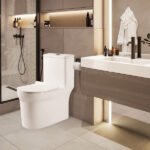 Vaso Sanitário Monobloco Esmaltado Kit Completo Xambre Mx101 Branco - Imagem 4