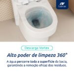 Vaso Sanitário Monobloco Produzido Em Cerâmica Com Acessórios - Vab0004-c - Imagem 6