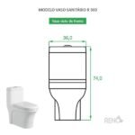 Vaso Sanitário Monobloco Reno R 500 - Imagem 6